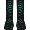 Punk Rave Woven Webs Emerald Armwarmers [GREEN]