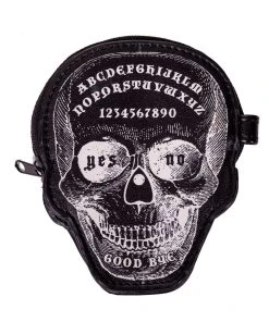 Banned Apparel Ouija Skull Coin Purse