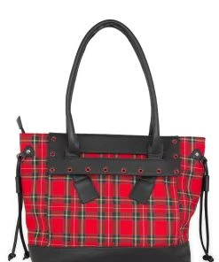 Banned Apparel Calum Tartan Bag