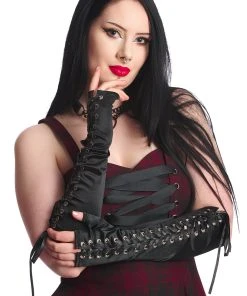 Banned Apparel Clairvoyant Corset Gloves