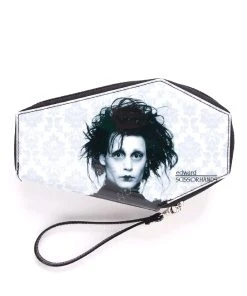 Rock Rebel Edward Scissorhands Fleur De Lis Coffin Wallet