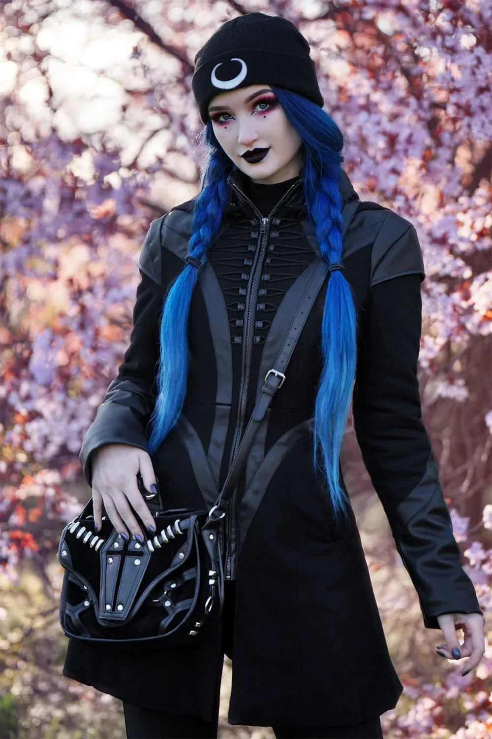 Velvet Coffin Creeps Bag Restyle Velvet Coffin Creeps Bag -vampirefreaks shop