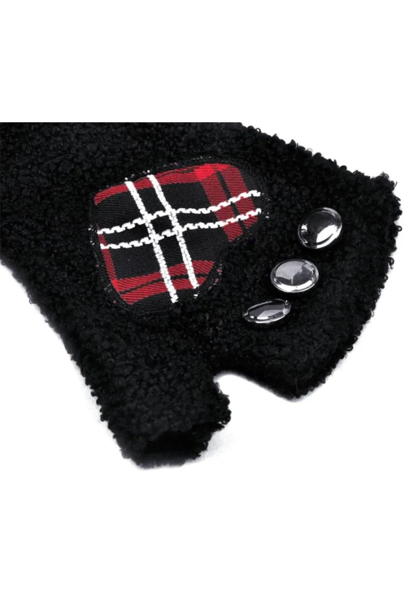 Dark In Love Cat Scratches Paw Print Gloves - Image 5