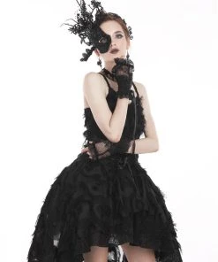 Dark In Love Let Them Eat Cake Lace Gloves