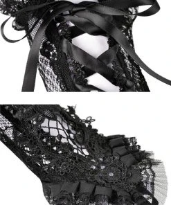 Dark In Love Black Beauty Gloves 4 Dark In Love Black Beauty Gloves -vampirefreaks shop AGL007 1000x