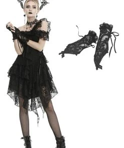 Dark In Love Black Magic Gothic Gloves