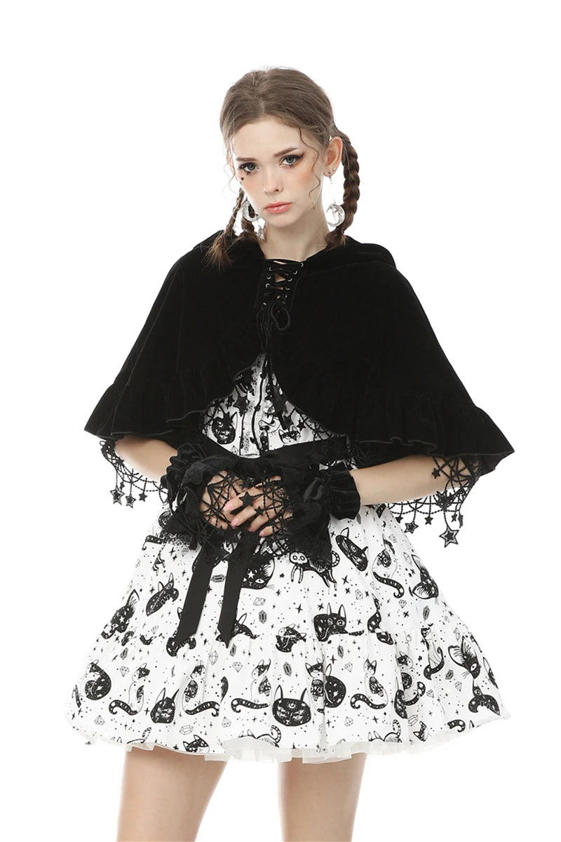 Night Ritual Cuff Gloves Dark In Love Night Ritual Cuff Gloves -vampirefreaks shop