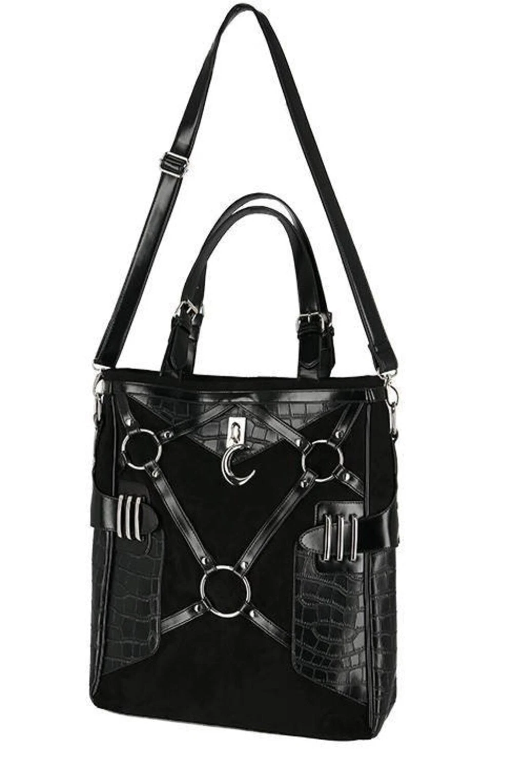 Layla Shopper Bag Restyle Layla Shopper Bag -vampirefreaks shop Alt Luxe