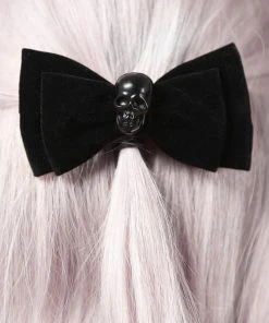 Killstar Bow Down Barrette