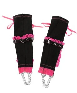 Tripp NYC Tripp Lolita Lace And Chain Arm Warmers [Black/Pink] -vampirefreaks shop CE5183 BLKPINK B 1000x 6529c76a 1ef7 4558 a63e ffdc6075d542 1000x