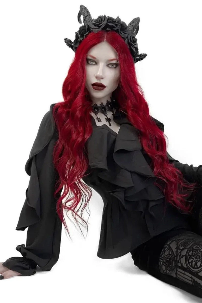 Restyle Dark Elf Rose Headband - Image 8