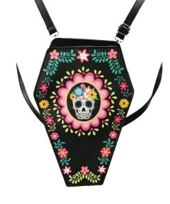 Comeco Inc Spooky Sugar Skull Convertible Backpack