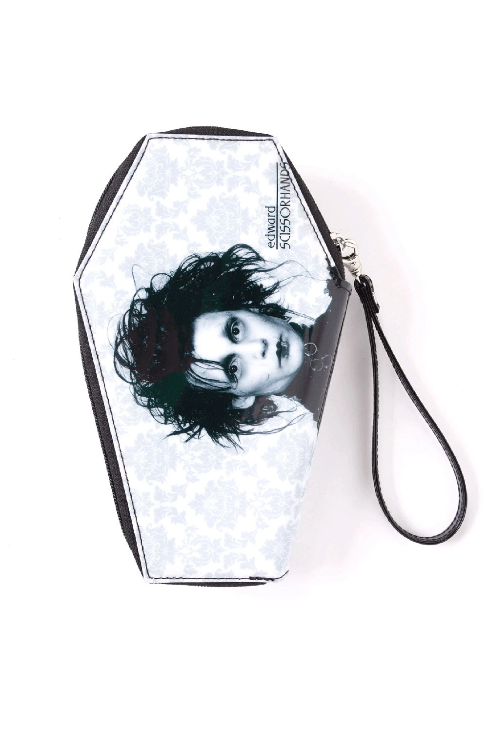 Rock Rebel Edward Scissorhands Fleur De Lis Coffin Wallet - Image 4