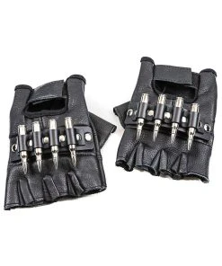 Funk Plus Fight The Machine Fingerless Gloves