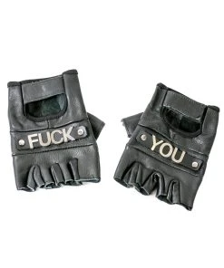 Funk Plus Fuck You Leather Gloves