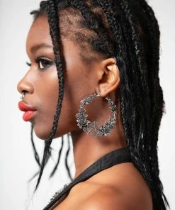 Killstar Grimwood Hoop Earrings