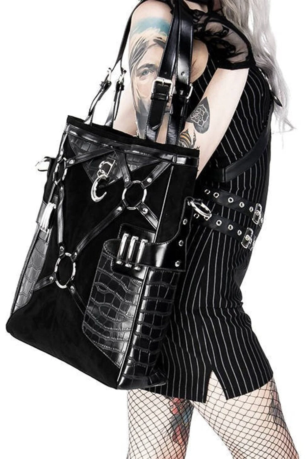 Layla Shopper Bag Restyle Layla Shopper Bag -vampirefreaks shop Gothic