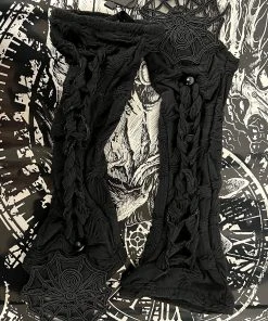 Dark In Love Bitten Black Widow Gloves -vampirefreaks shop Gothic Gloves 1000x