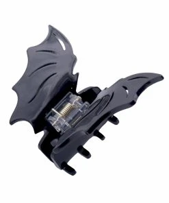 Kreepsville Bat Hair Claw Clip [BLACK]