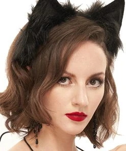 Devil Fashion Creepy Kitty Headband