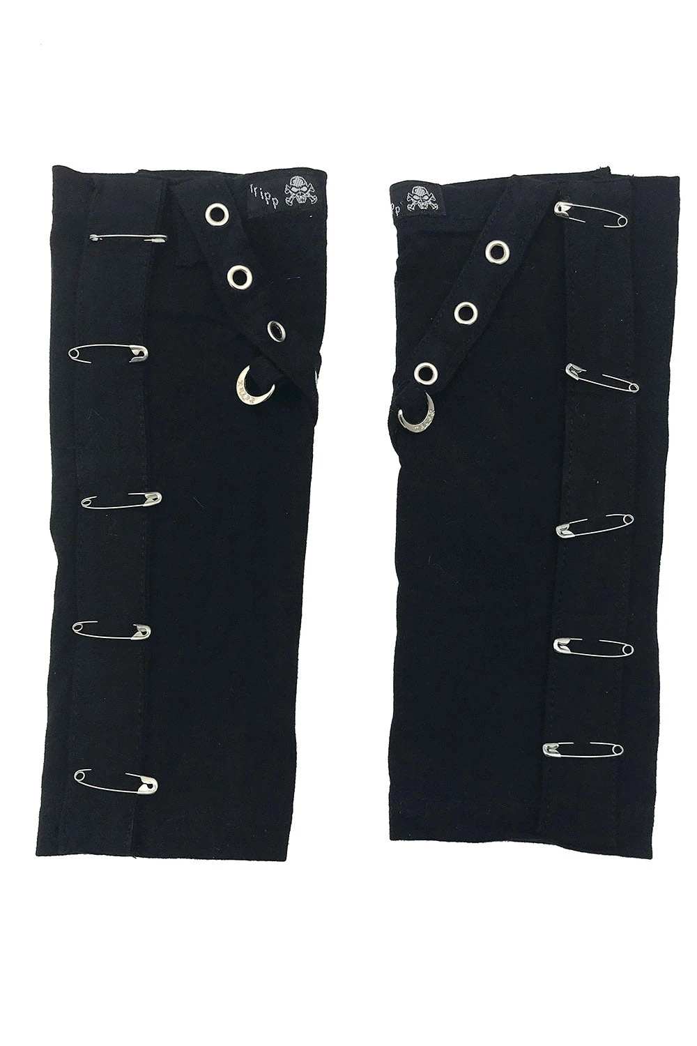 Tripp NYC Safety Pin Goth Arm Warmers - Image 5