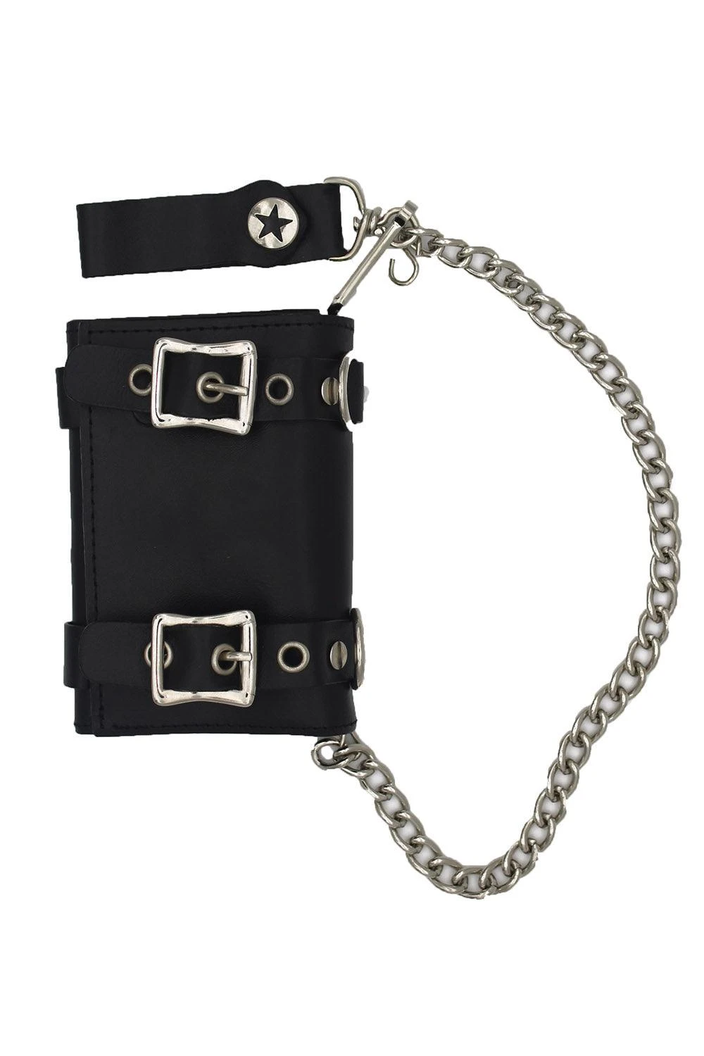 Buckle Trouble Chain Wallet Funk Plus Buckle Trouble Chain Wallet -vampirefreaks shop