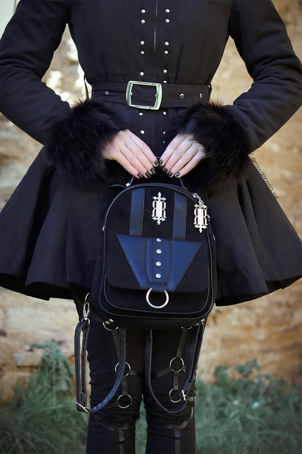 Draconia Backpack Restyle Draconia Backpack -vampirefreaks shop MISS.AMBERLOUIse Goth