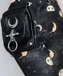 Restyle Lunar Holster Bag -vampirefreaks shop Occult Hip Bag 1000x