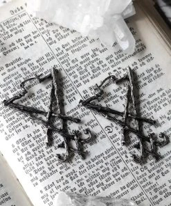 Restyle Silver Sigil Earrings