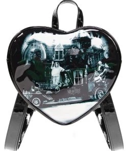Rock Rebel Munster Coach Heart Backpack