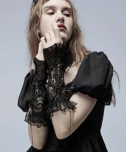 Punk Rave Spider Byte Goth Gloves