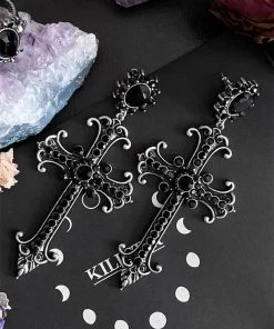 Killstar Sweet Crypt Earrings 2 Killstar Sweet Crypt Earrings -vampirefreaks shop Vampire Earrings 1000x