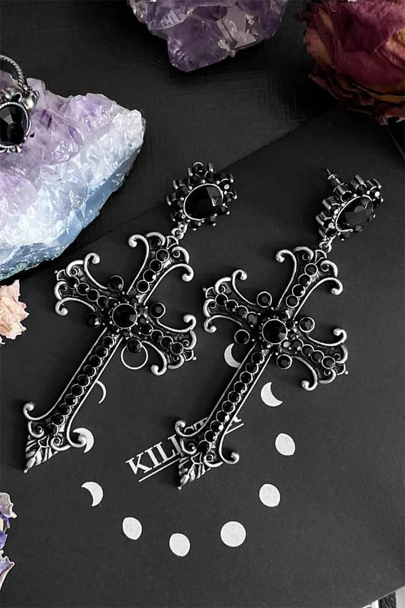 Sweet Crypt Earrings Killstar Sweet Crypt Earrings -vampirefreaks shop Vampire