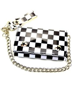 Funk Plus Checkerboard Chain Wallet