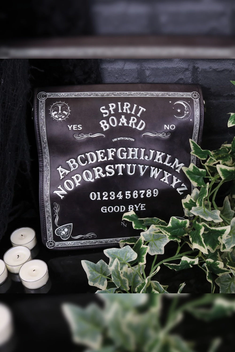 Nemesis Now Spirit Board Embossed Shoulder Bag - Image 2