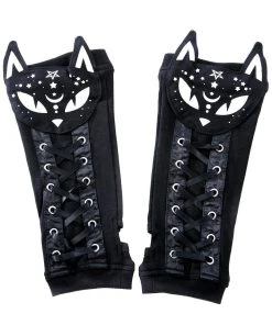 Poizen Industries Dark Kitty Arm Warmers