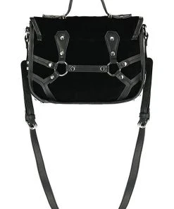 Restyle Velvet Coffin Creeps Bag 7 Restyle Velvet Coffin Creeps Bag -vampirefreaks shop eng pl Coffin Purse Gothic Bag with a harness 2167 3 1000x