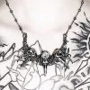 Restyle Raven Skulls Necklace