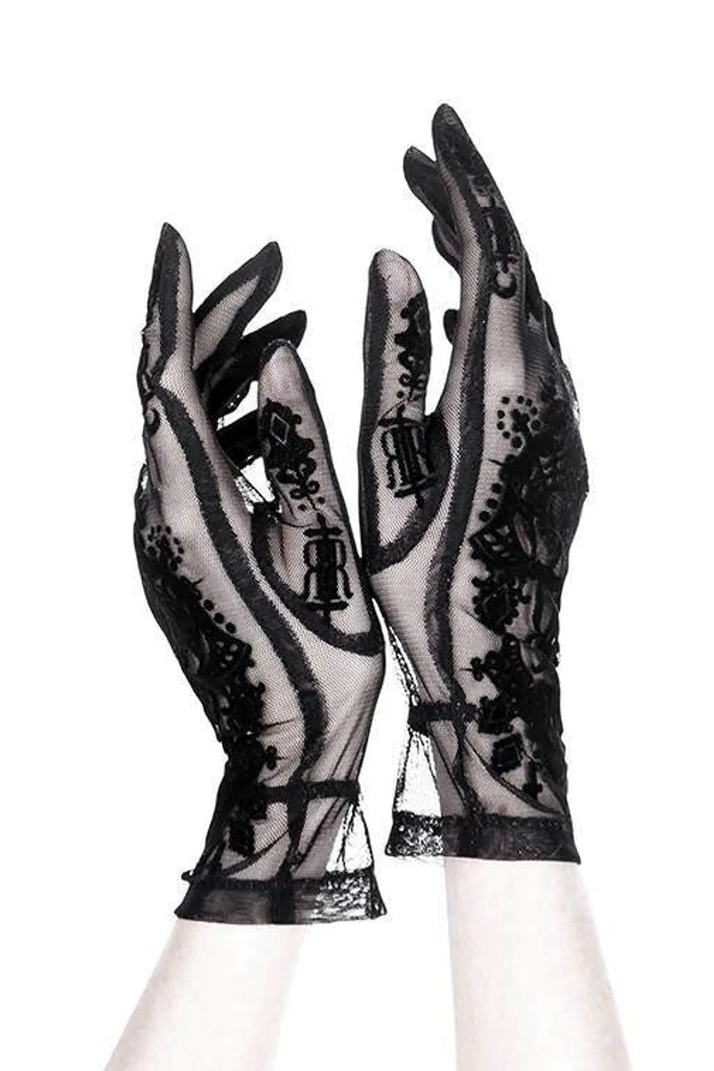 Saint Goth Gloves Restyle Saint Goth Gloves -vampirefreaks shop