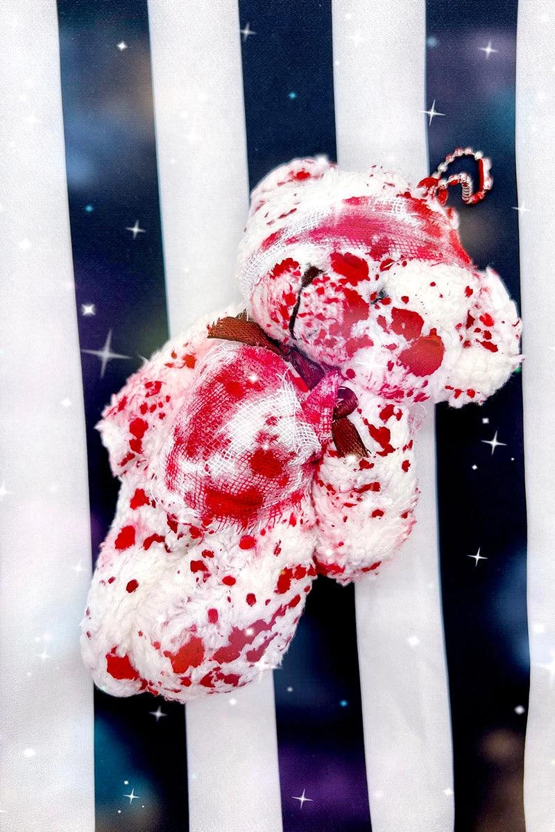 Tentacle Vomit Bloody Bear Keychain - Image 8