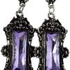 Restyle Vivian Violet Earrings