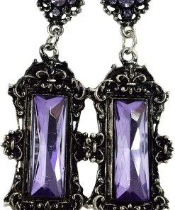 Restyle Vivian Violet Earrings
