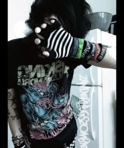 VampireFreaks Striped Fingerless Gloves [Multiple Colors Available] -vampirefreaks shop fsgd 61a997b6 bf4f 4ce6 9e32 8d0df880ba34 1000x