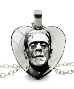 Catalyst Frankenstein Heart Necklace