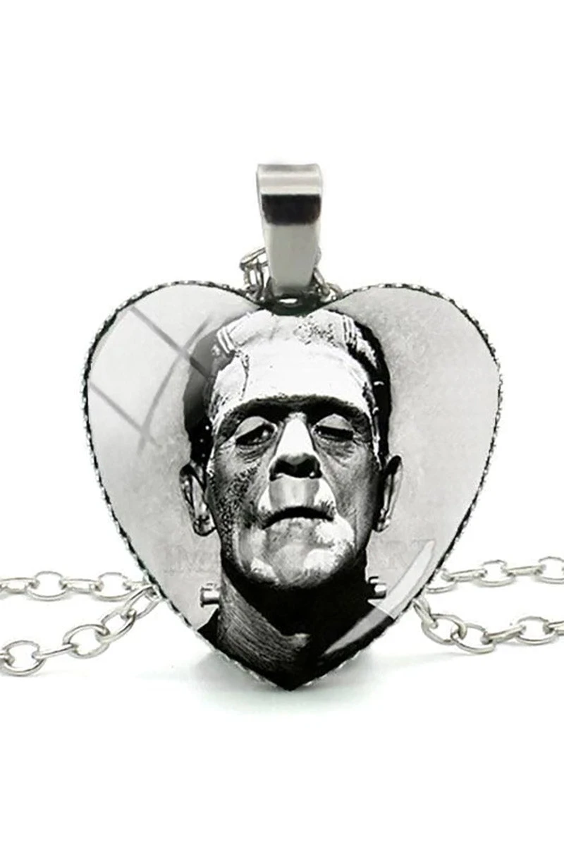 Catalyst Frankenstein Heart Necklace