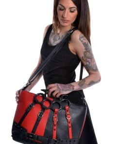 Poizen Industries Harley Bag [BLACK/RED]