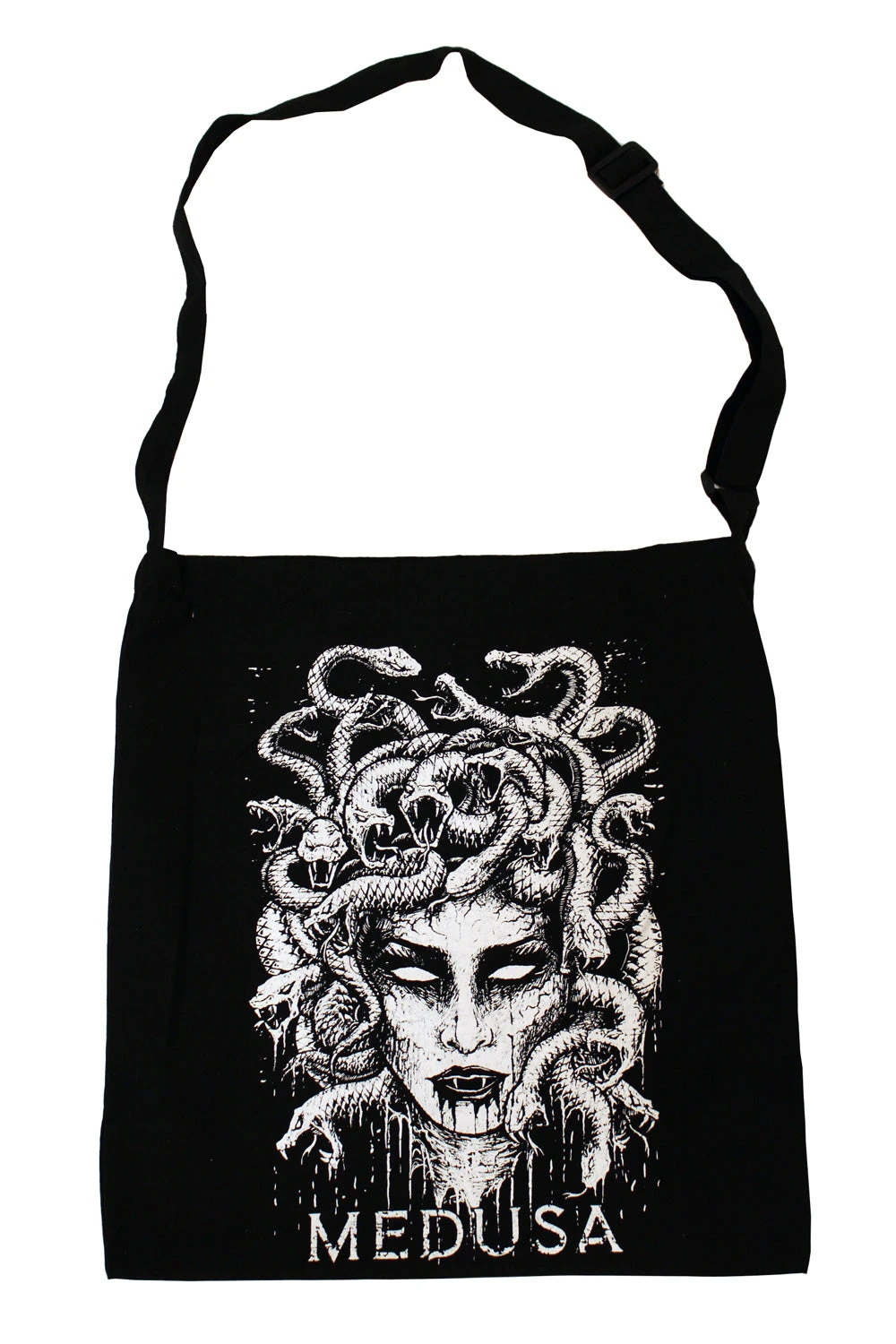 VampireFreaks Shoulder Sling Zipper Tote Bag - Image 6