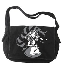 VampireFreaks Alice In Slasherland Bag [Multiple Styles Available] -vampirefreaks shop messenger bag resize 4a5fde7e e777 4e2a 923d 9e5307b7298f 1000x