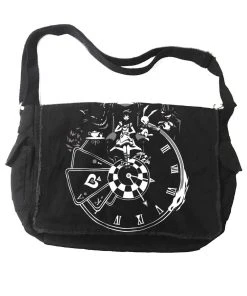 VampireFreaks Alice In Wonderland Clock Bag [Multiple Styles Available]