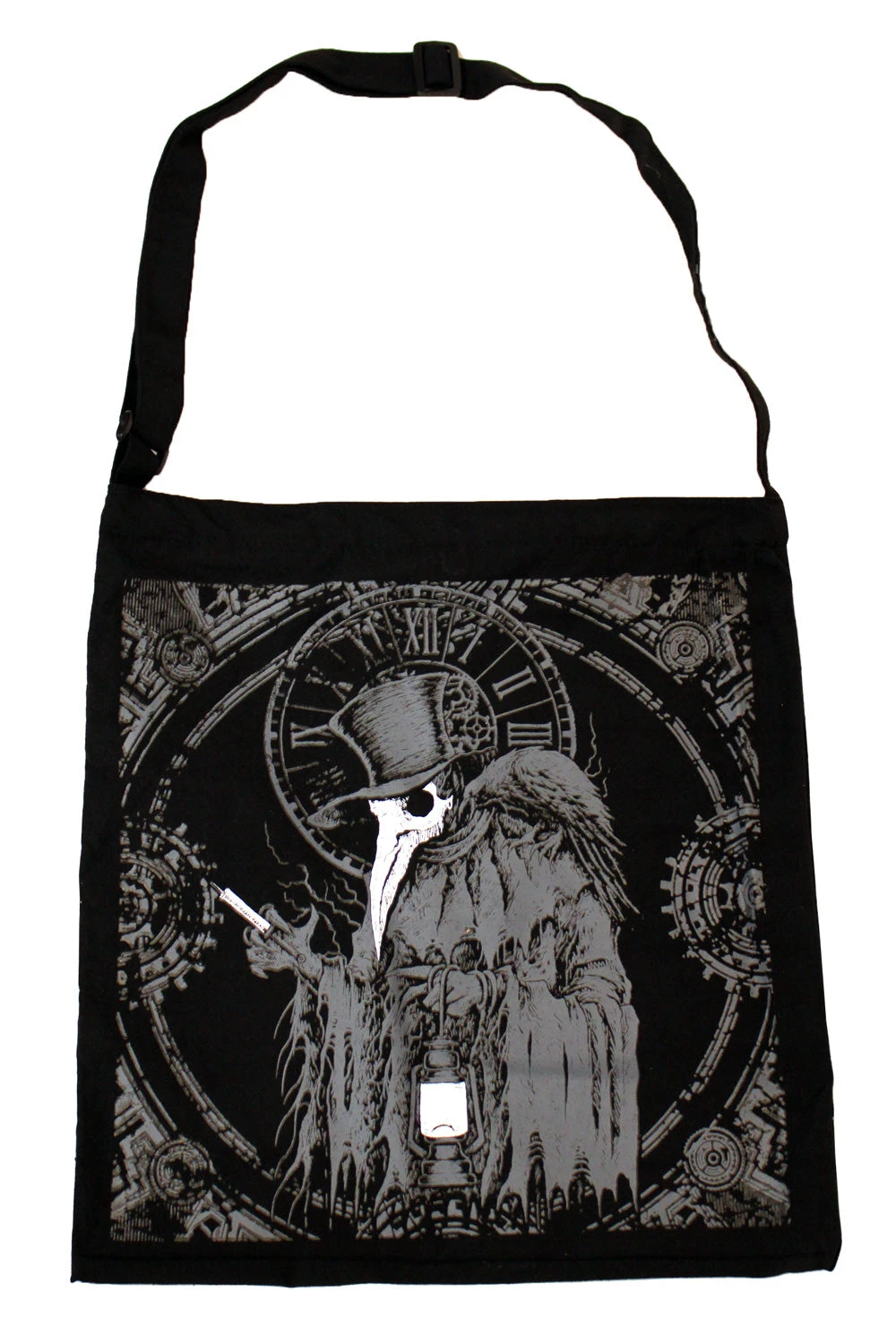 VampireFreaks Shoulder Sling Zipper Tote Bag - Image 7